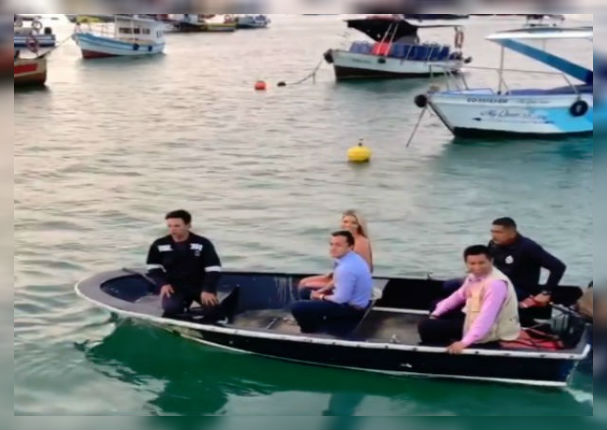 Brunella Horna recibió como regalo de San Valentín un 'paseo en bote'