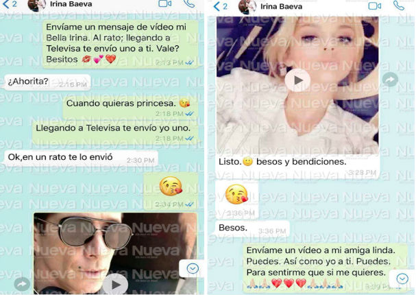 Gabriel Soto: Filtran mensajes de Irina Baeva con Fernando Carrillo