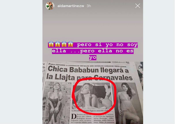 Confunden a Aída Martínez con la famosa ' Chica Badabun'