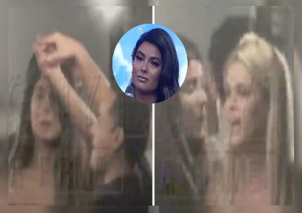 Ivana Yturbe baila junto a Richard Acuña y Brunella Horna enloquece de celos