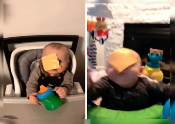 Cheese Challenge: Tirar el queso en la cara del bebé indigna a miles de usuarios