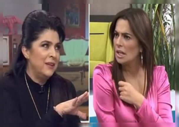 Victoria Ruffo saca cara por el pisco peruano y corrige a conductora en vivo