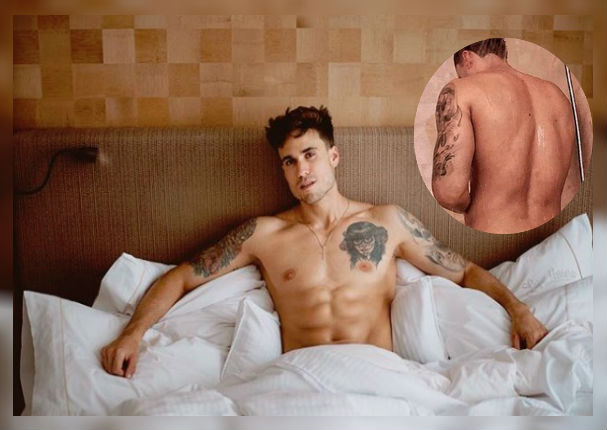 Filtran fotografía de Gino Assereto en la bañera
