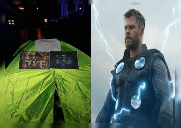 Avengers Endgame: Fanáticos enloquecen y deciden acampar afuera del cine