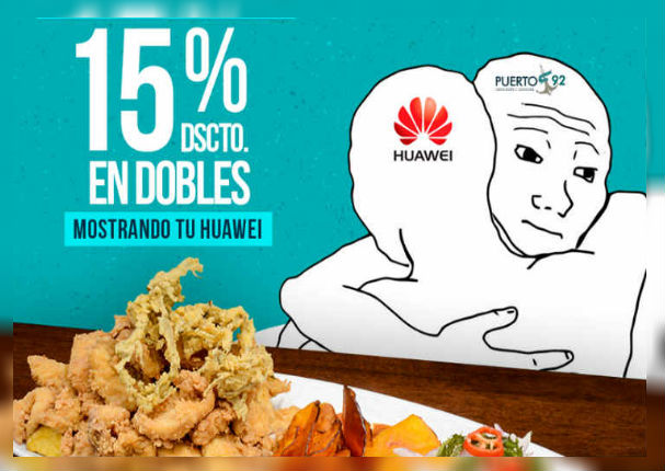 Huawei: Cevichería ofrece descuentos a usuarios que tengas estos celulares