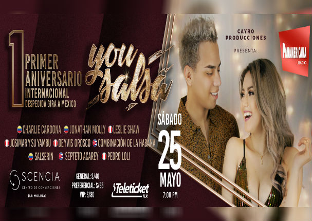 Gana entradas para bailar junto a 'You Salsa'