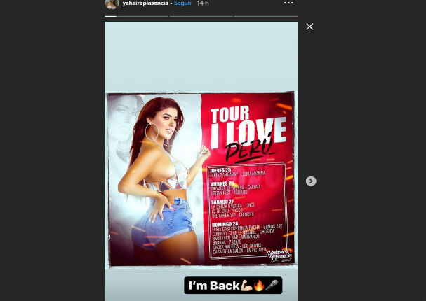 Yahaira Plasencia regresa con fuerza y anuncia este importante Tour