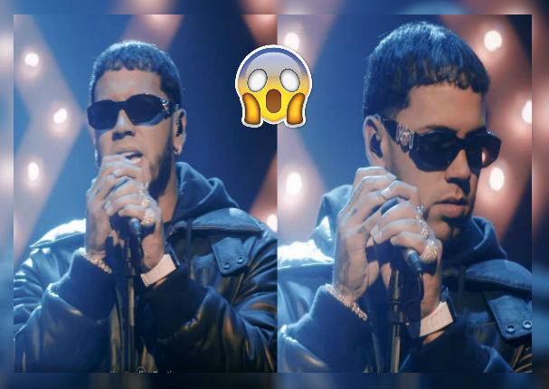 Anuel AA canta en vivo pero 'gallos' lo traicionan (VIDEO)