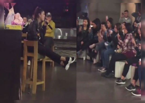 Yahaira Plasencia deleita a sus fans con canción a capela (VIDEO)