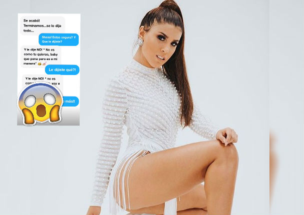 Yahaira Plasencia revela chats íntimos sobre su relación (VIDEO)