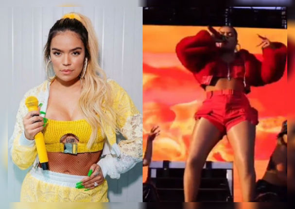 Filtran video de Karol G cantando sus famosos temas en versión salsa (VIDEO)