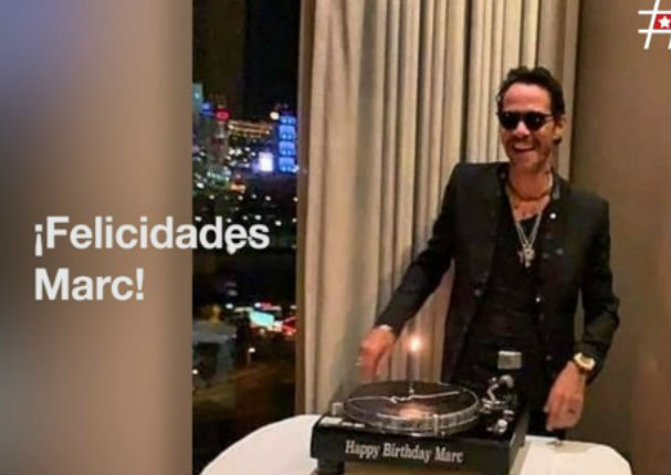 Marc Anthony recibe tremenda sorpresa por su 51 años