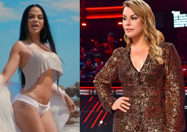 Olga Tañón pide a Natti Natasha que le enseñe a bailar reggaetón (VIDEO)