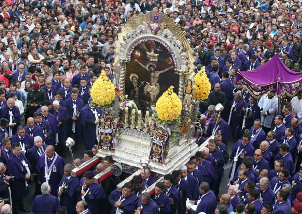 Conoce los desvíos que se darán este 18 y 19 de octubre por la procesión del Señor de los Milagros