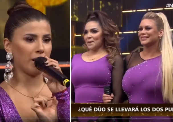 Daylin Curbelo y Vernis cantaron junto a Yahaira Plasencia 'Y le dije no'