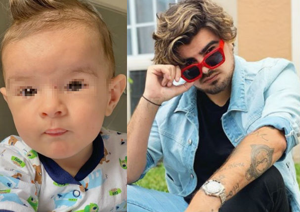 Jonathan Moly enternece a seguidores con video de su bebé (VIDEO)