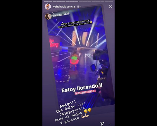 Yahaira Plasencia reaccionó así al ver su imitación por Patricio Parodi (VIDEO)