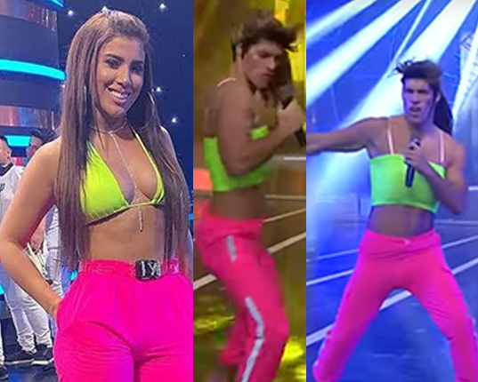 Yahaira Plasencia reaccionó así al ver su imitación por Patricio Parodi (VIDEO)