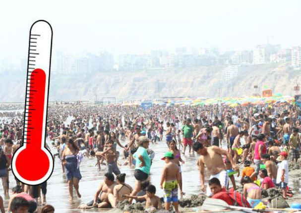 Altas temperaturas para los próximos días en la costa peruana