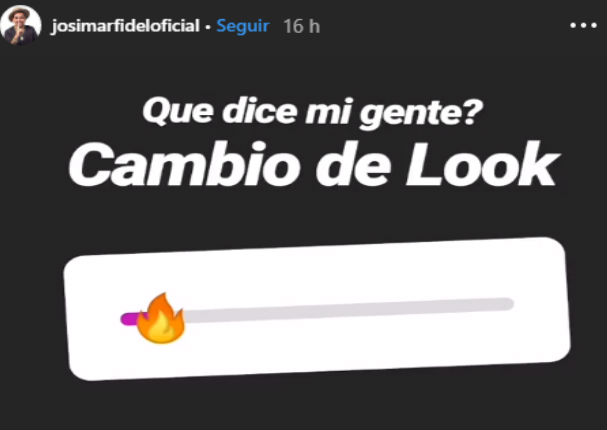 Josimar cambia de look y sorprende a sus seguidores