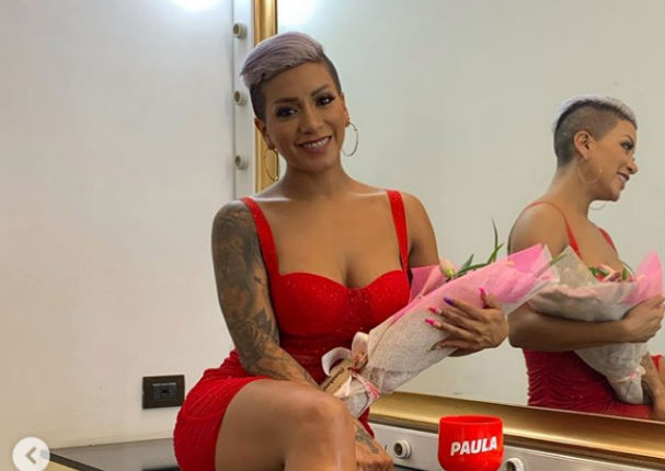 Paula Arias muestra un gran estado físico después de ejercitarse