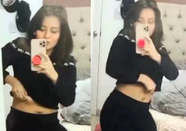 Amy Gutiérrez muestra orgullosa sus 'rollitos' sin temor a que la critiquen