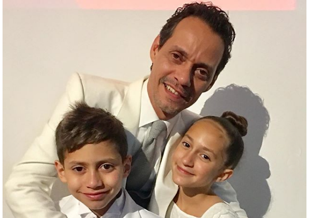 Marc Anthony recibe tiernos mensajes por el Día del Padre