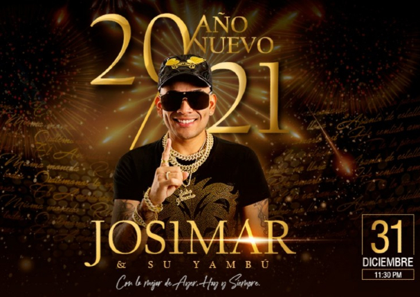 Josimar y su Yambú en concierto virtual en vivo por año nuevo