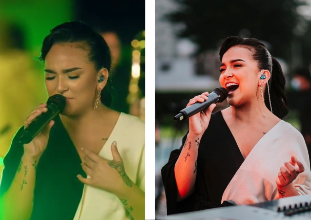 Daniela Darcourt brilló en la serenata por el 486 aniversario de Lima