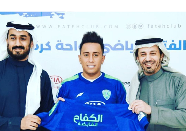 Christian Cueva es el nuevo jale del Al-Fateh de Arabia Saudita