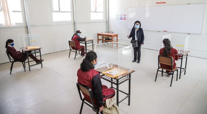 Minedu: colegios inician clases presenciales la próxima semana