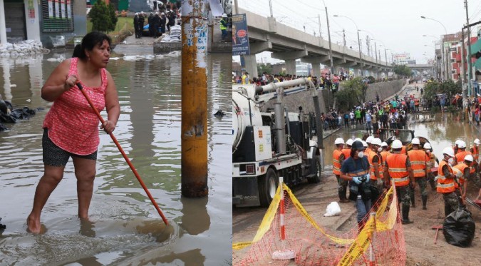 San Juan de Lurigancho sería declarado en “Emergencia” por nuevos aniegos