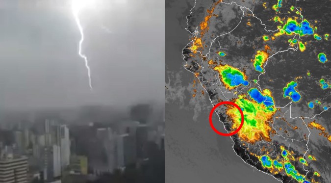 Senamhi advierte sobre fuertes lluvias con descargas eléctricas en el Perú | FOTOS