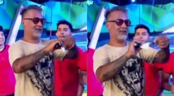 Roger del Águila rompe por la mitad billete de 100 soles para premiar a equipos empatados | VIDEO