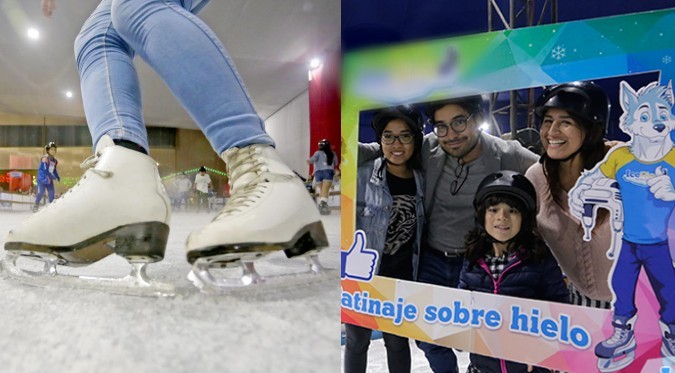 Pista de hielo más grande del Perú reabre sus puertas | VIDEO