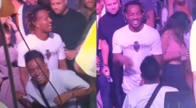 Cueva y Carrillo festejaron 'hasta más no poder' con orquesta salsera | VIDEO