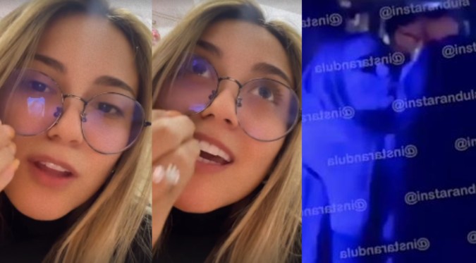Amy Gutiérrez se pronunció luego de ser captada 'besando' a una chica en discoteca | VIDEO