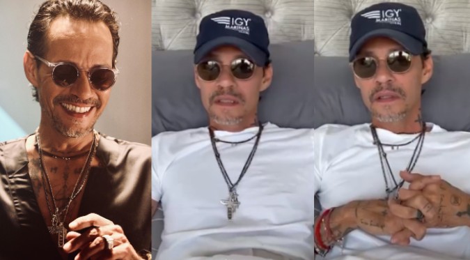 Marc Anthony reaparece tras sufrir accidente en Panamá: “No puedo decir que estoy mejor” | VIDEO