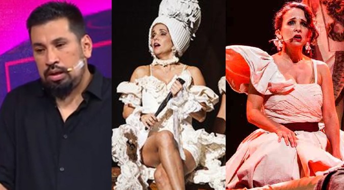 Érika Villalobos 'chotea' a Aldo Miyashiro luego de haber ido a verla al teatro | VIDEO