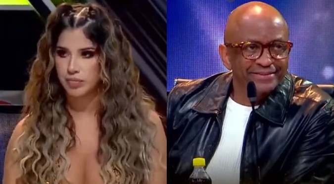 ¿Celosa?: Yahaira Plasencia se incomoda cuando Sergio George felicita a otras salseras | VIDEO