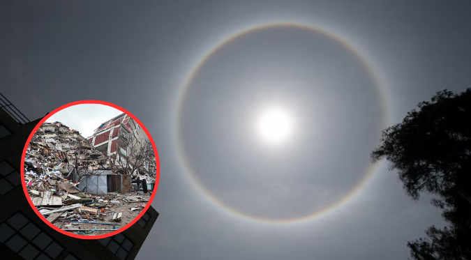 ¿El HALO SOLAR está RELACIONADO con un FUERTE SISMO?: CONOCE más ACERCA de este FENÓMENO | VIDEO