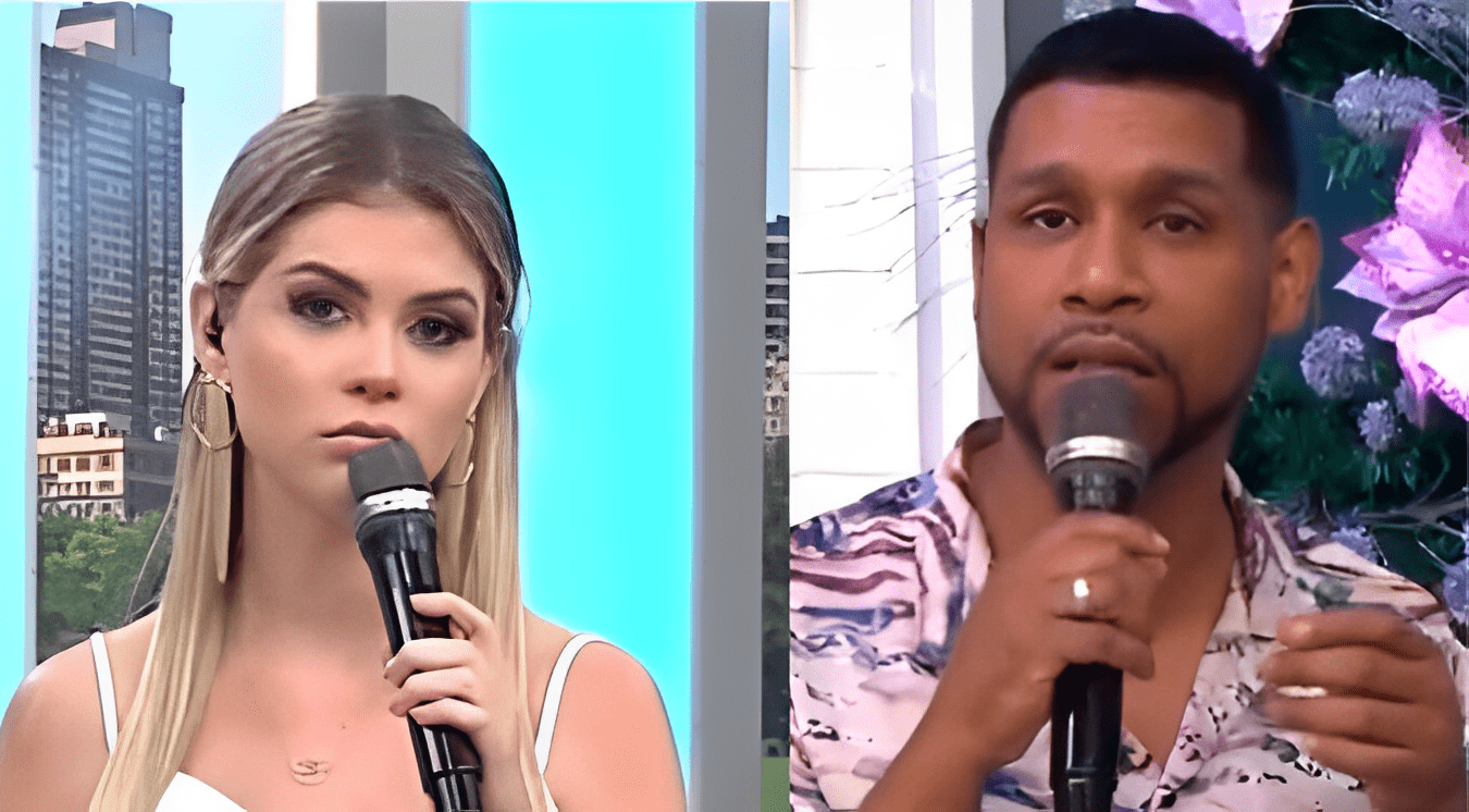 'GISELO' NO SOPORTÓ el ENLACE EN VIVO de BRUNELLA HORNA y LA CORTÓ: “Ordena tus ideas y continuamos” | VIDEO