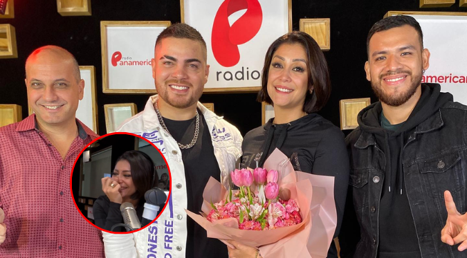 KARLA TARAZONA se QUIEBRA EN VIVO con SORPRESA de RADIO PANAMERICANA por SU CUMPLEAÑOS | VIDEO