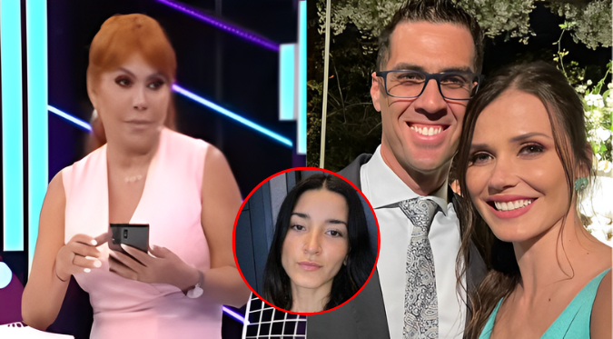 MAGALY sobre SUPUESTA FOTO VIRAL 'EN TOALLA' de GUSTAVO SALCEDO y MARIANA DE LA VEGA: “No precisamente estarían entrenando” | FOTO
