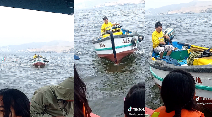 ¡INGENIO PERUANO!: HELADERO ATRAVIESA el MAR para vender sus PRODUCTOS | VIDEO