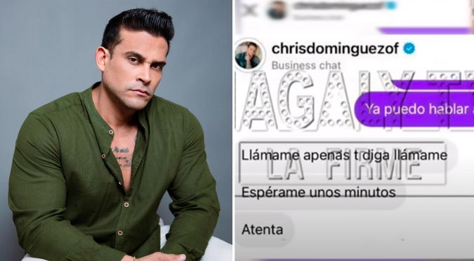 Ampay de Christian Domínguez: los chats y audios con Mary Moncada que confirman su infidelidad