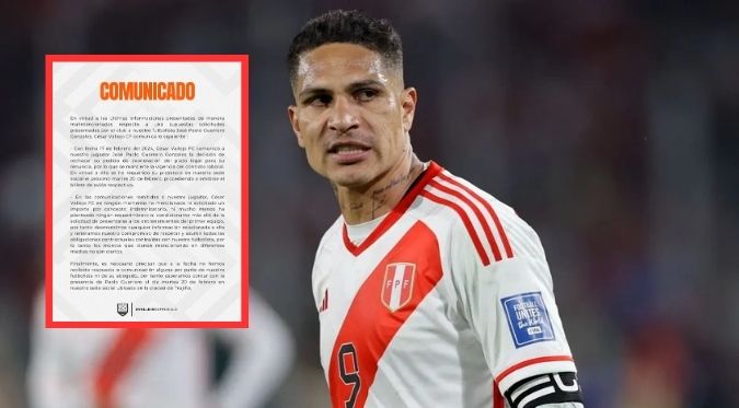 Club César Vallejo puso ultimátum a Paolo Guerrero y le dan fecha límite para su llegada a Trujillo