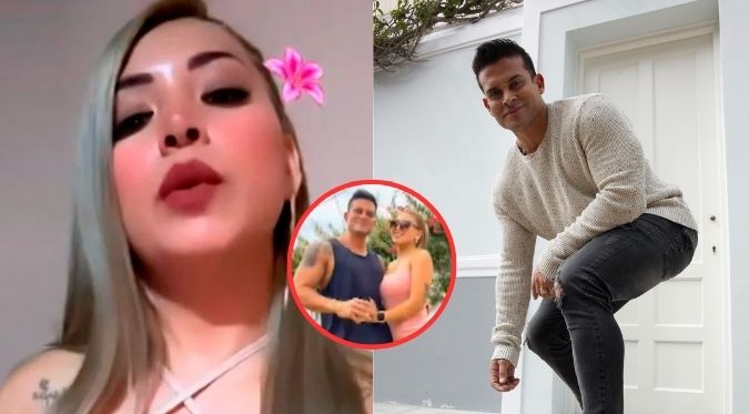 Christian Domínguez es captado de la mano con misteriosa mujer y ella sale aclarar: ¿qué pasó?